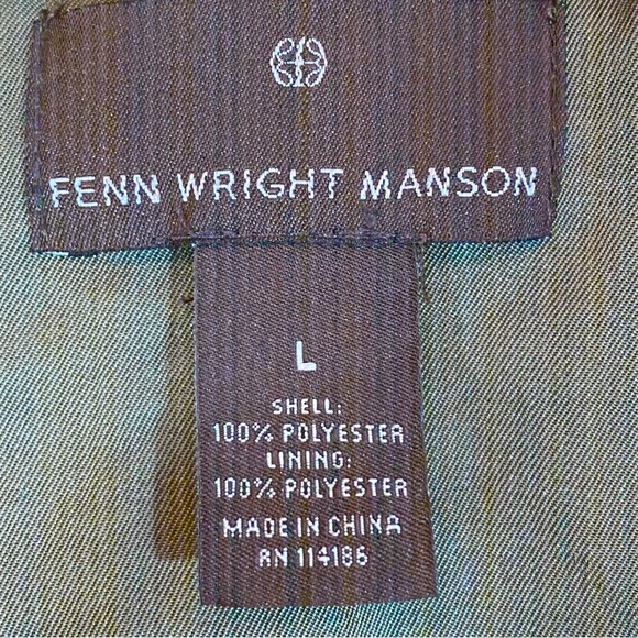 Fenn Wright Manson jacket with rolled sleeves, size Large - Picture 7 of 11